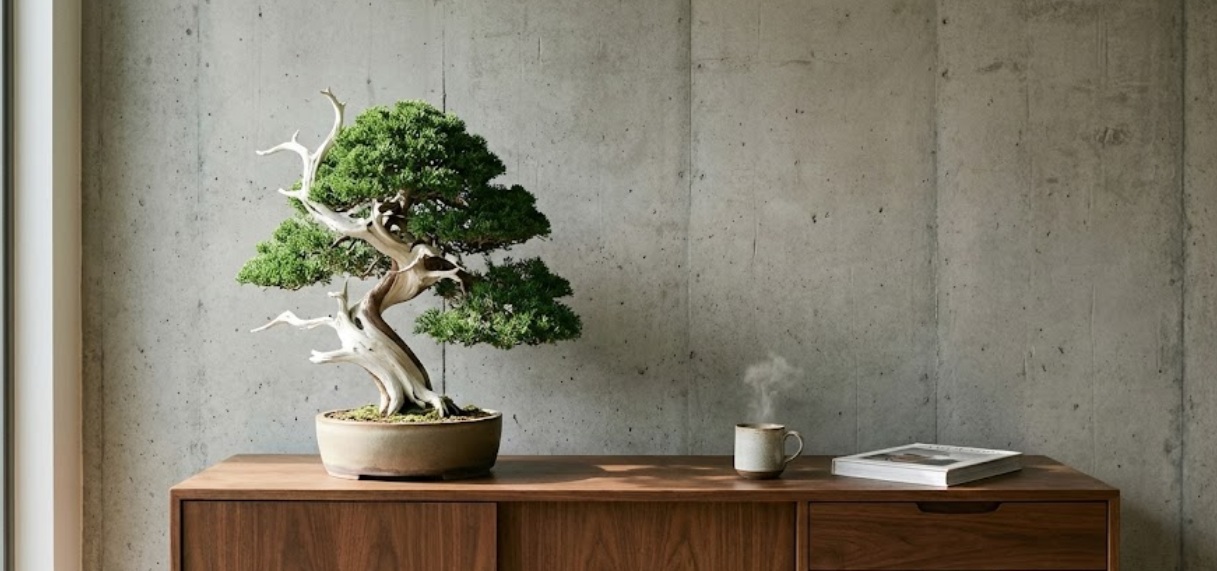 盆栽のある暮らし