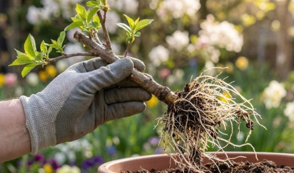 鉢上げのタイミング
