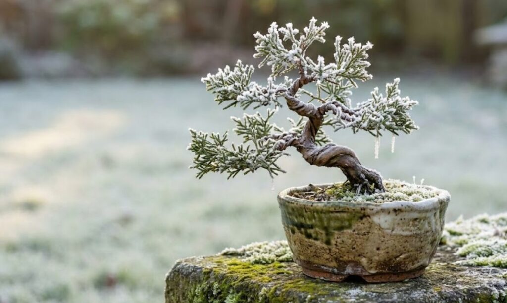 真冬の糸魚川真柏