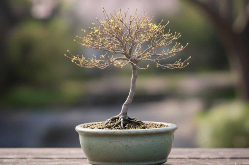 モミジの豆盆栽