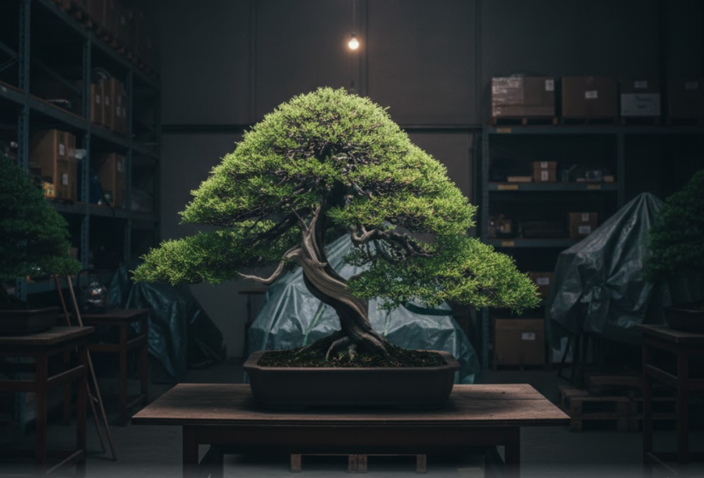 避難中の糸魚川真柏