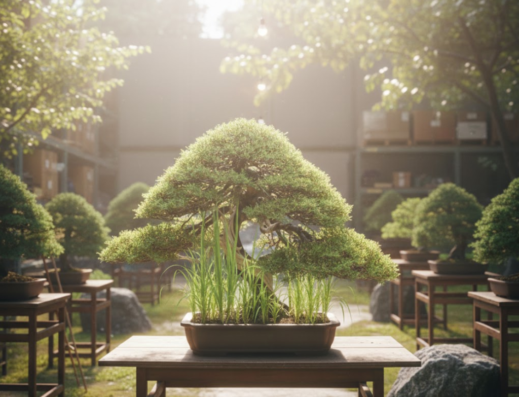 伸び放題の雑草