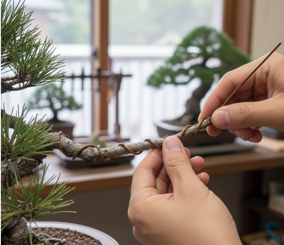 針金の角度は45度