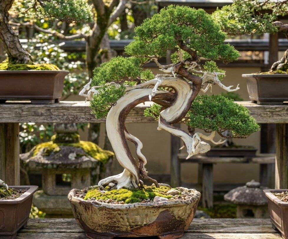 糸魚川 真柏(シンパク)盆栽素材。@浅間ジオ資源 一起園芸真柏・小品 