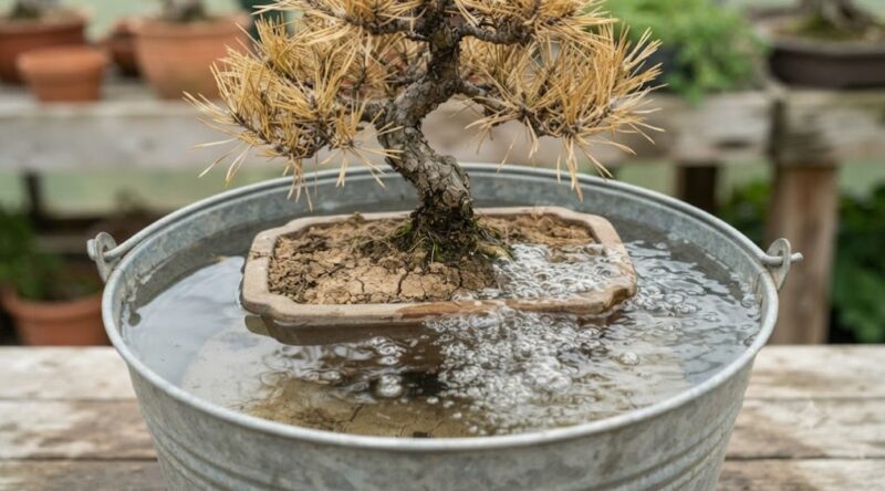 腰水